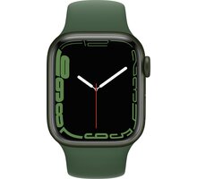 Apple Watch Series 7 GPS 41mm, Green, Clover Sport Band Epico řemínek Canvas pro Apple Watch 38/40mm, černá v hodnotě 549 Kč + Poukaz 200 Kč na nákup na Mall.cz + S pojištěním od Mutumutu dostanete 5 000 Kč zpět - více ZDE