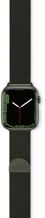 Epico milánský tah pro Apple Watch 42/44/45 mm, tmavě zelená_981670271