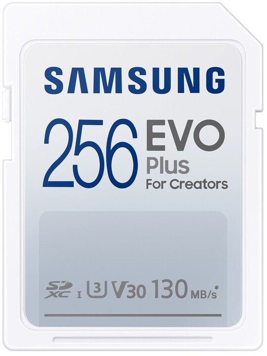 Samsung SDXC 256GB EVO Plus UHS-I U3 (Class 10)_1144798978