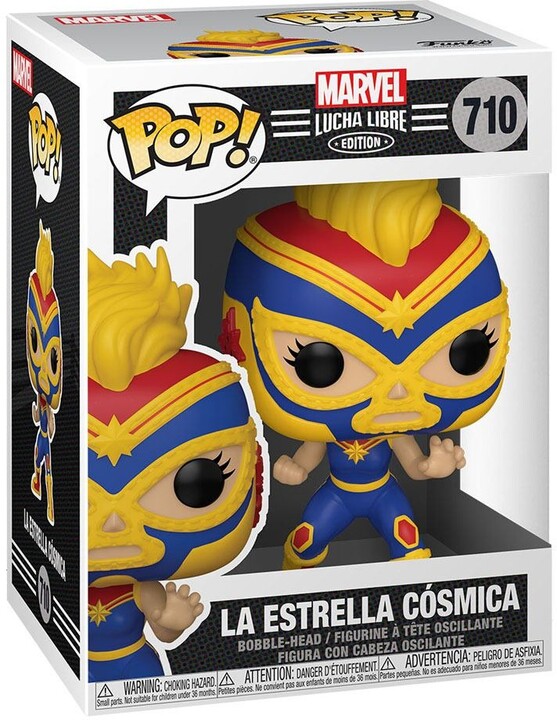 Figurka Funko POP! Marvel - La Estrella Cósmica Captain Marvel_420159495