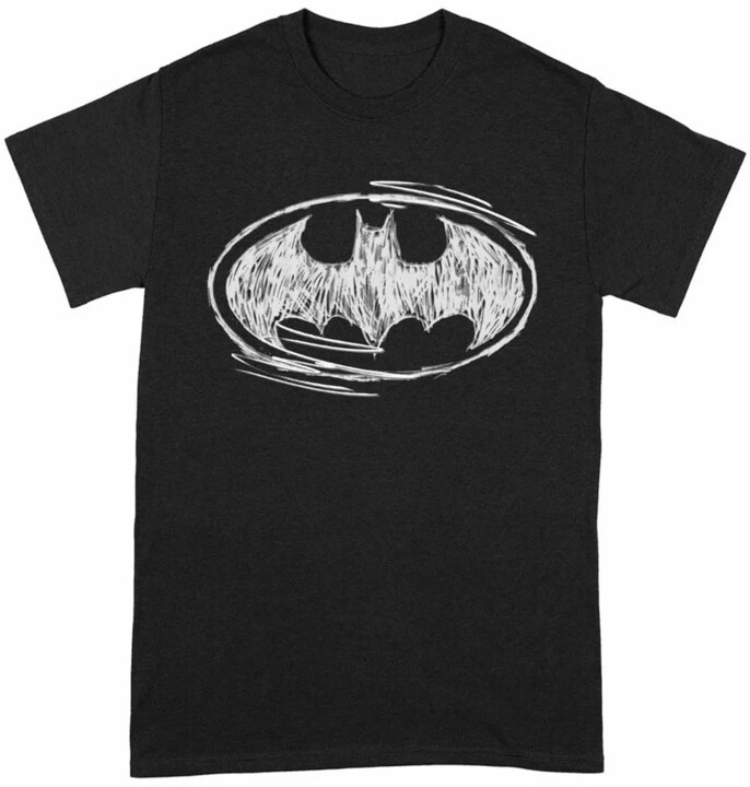 Tričko Batman - Sketch Logo (S)_2040416401