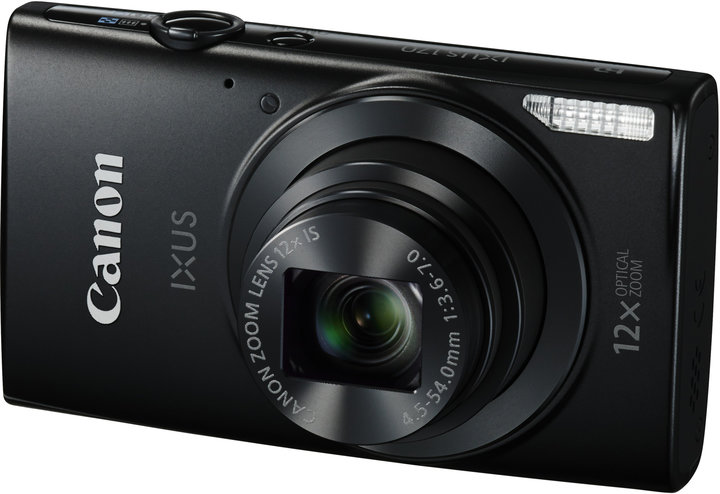 Canon IXUS 170, černá + SD 8GB + selfie stick_1228575628