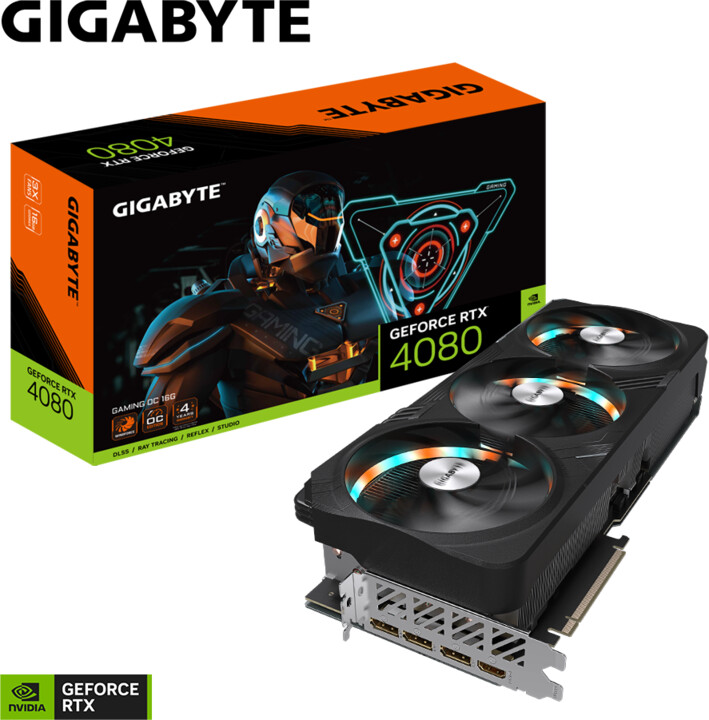 GIGABYTE GeForce RTX 4080 16GB GAMING OC, 16GB GDDR6X_799988306