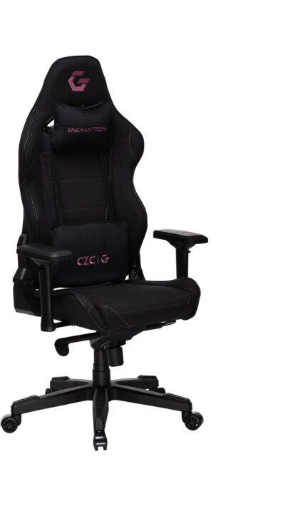 CZC.Gaming Enchantress, herní židle, černá/růžová