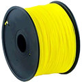 Gembird tisková struna (filament), PLA, 1,75mm, 1kg, neonová žlutá
