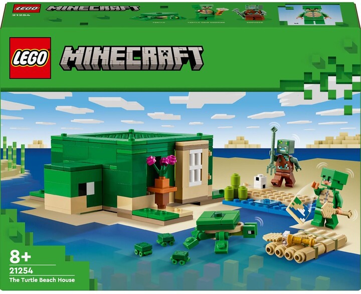 LEGO® Minecraft® 21254 Želví domek na pláži_783180042