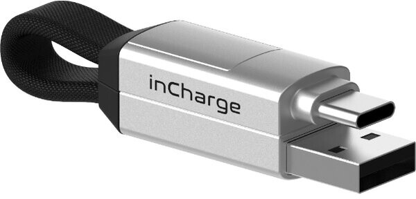 inCharge nabíjecí a datový kabel 6v1, stříbrná_1650931486
