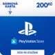 PlayStation Store - Dárková karta 200 Kč - elektronicky