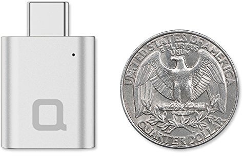 Nonda USB Type-C &gt; USB 3.0 Typ-A Mini adaptér - Silver_1498842255