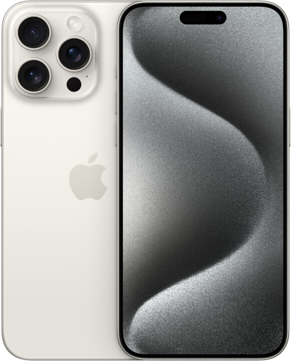 Apple iPhone 15 Pro Max, 1TB, White Titanium_1551296131