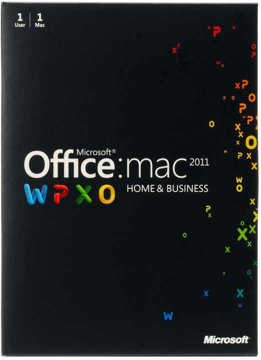 Microsoft Office Mac Home Business 2011 English - pouze s PC_693750047