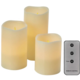 Emos LED dekorace – vosková svíčka, různé velikosti, 3x AAA, vnitřní, vintage, 3 ks, ovladač_369747800