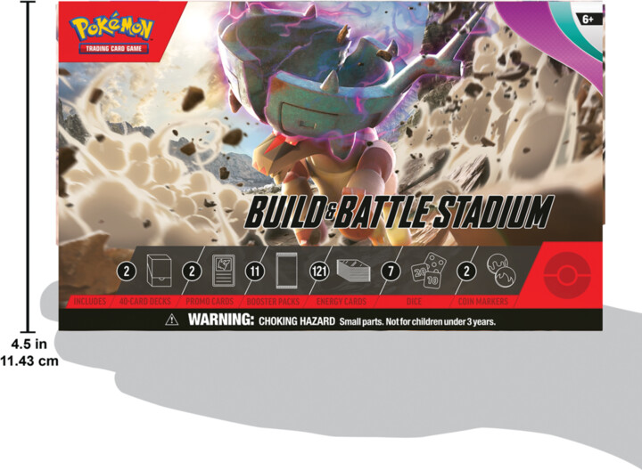 Karetní hra Pokémon TCG: Scarlet &amp; Violet Paldea Evolved - Build &amp; Battle Stadium_831566200