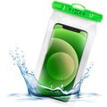 FIXED vodotěsné pouzdro Float pro mobilní telefony, univerzální, IPX8, zelená_1330485475