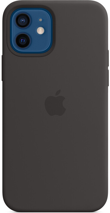Apple silikonový kryt s MagSafe pro iPhone 12/12 Pro, černá_142284476
