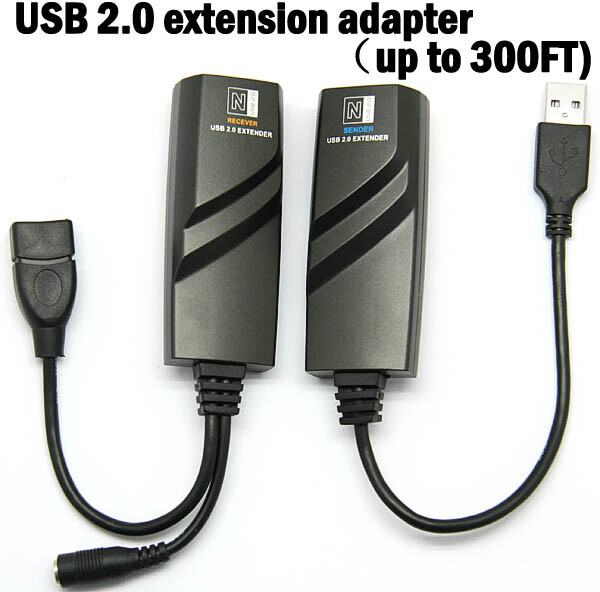 KABEL PremiumCord USB 2.0 extender po Cat5/Cat5e/Cat6 do 50m_1126719375