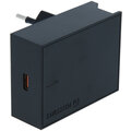 SWISSTEN síťový adaptér s technologií Super Fast Charging, 25W, černá + USB-C, M/M, 1.2m, černá_735810585