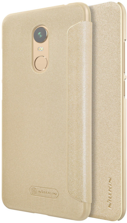 Nillkin Sparkle Series Pouzdro pro Xiaomi Redmi Note 5, zlatý_147151636