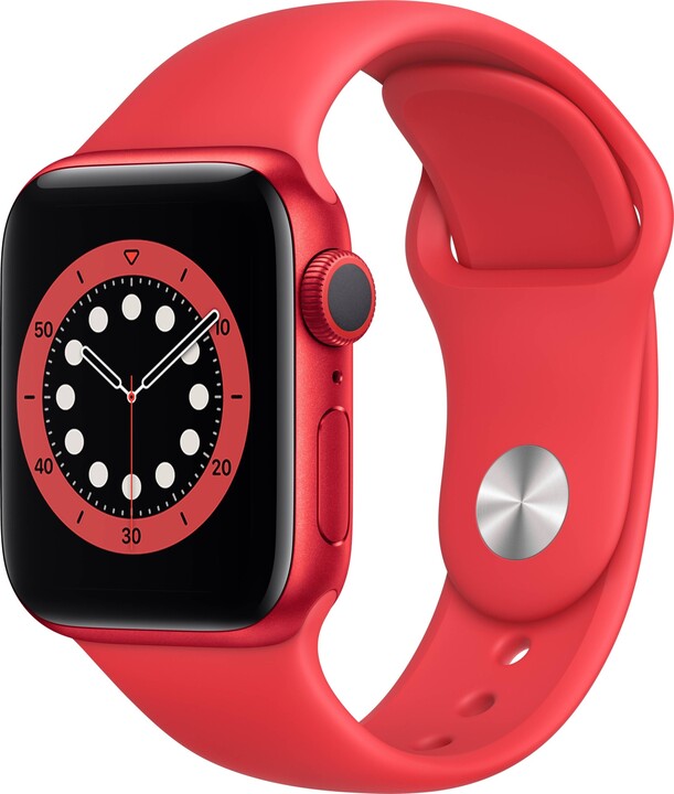 Apple Watch Series 6, 40mm, PRODUCT(RED), PRODUCT(RED) Sport Band_94931017