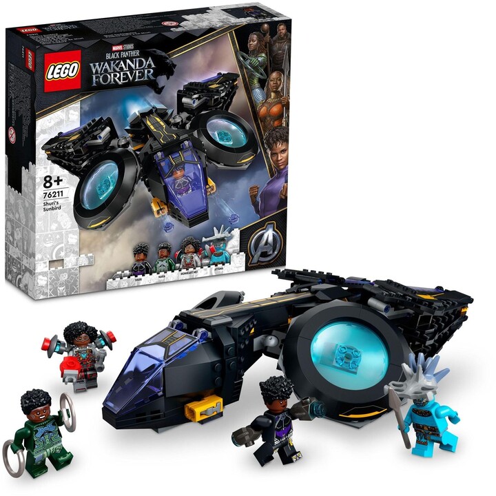 Extra výhodný balíček LEGO® Marvel 76247 Hulkbuster: Bitva o Wakandu a 76211 Shuriin tryskáč Sunbird_336206365