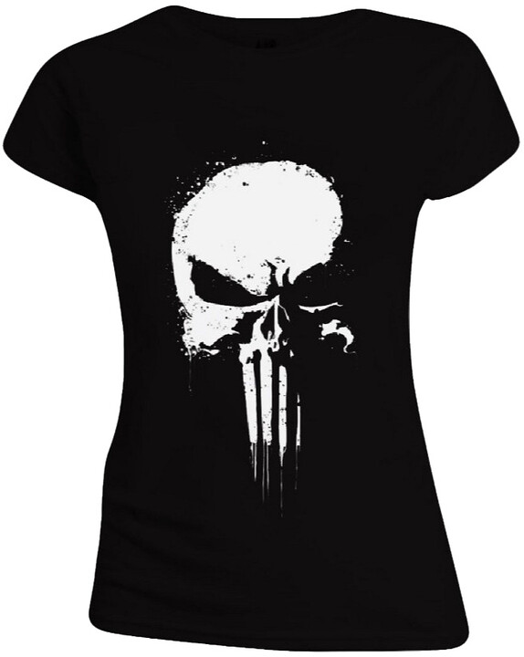 Tričko The Punisher - Skull, dámské (XL)_20306170