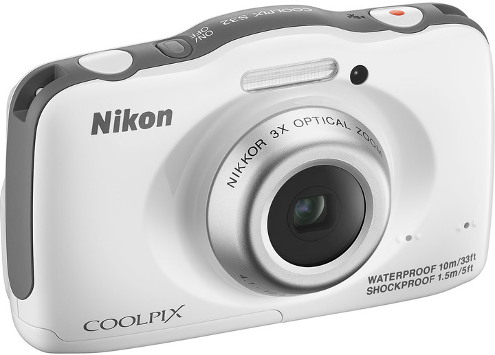 Nikon Coolpix S32, bílá_148608026
