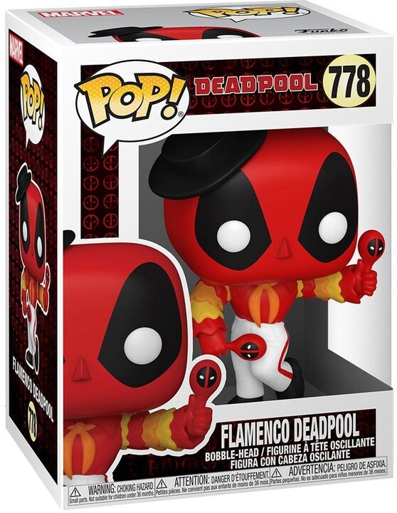Figurka Funko POP! Deadpool - Flamenco Deadpool_1335456303