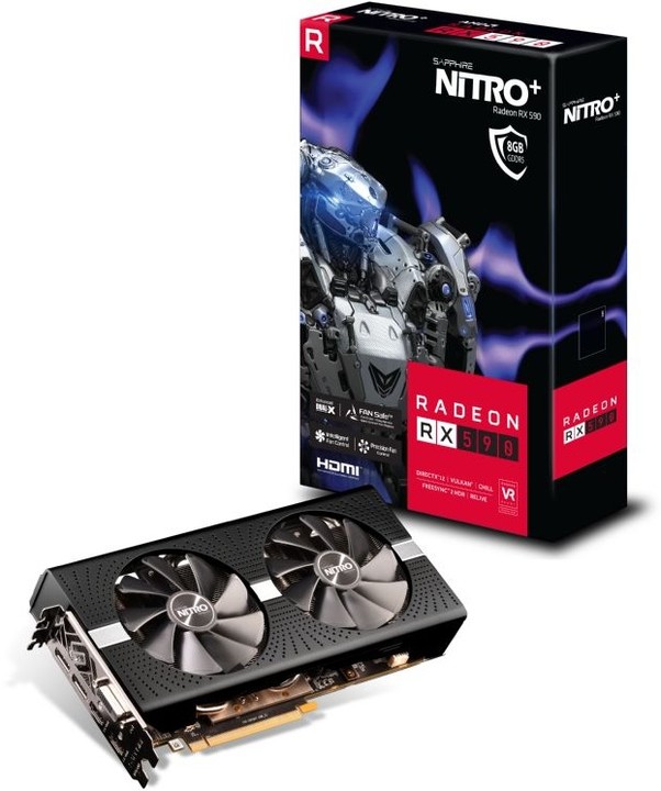 Sapphire Radeon NITRO+ RX 590 8GD5, 8GB GDDR5_1841388771