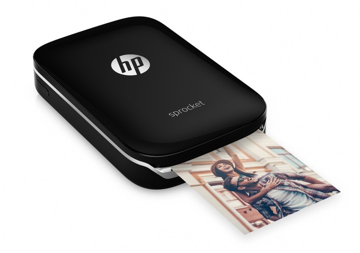 HP Sprocket Photo Printer, černá_1174718865