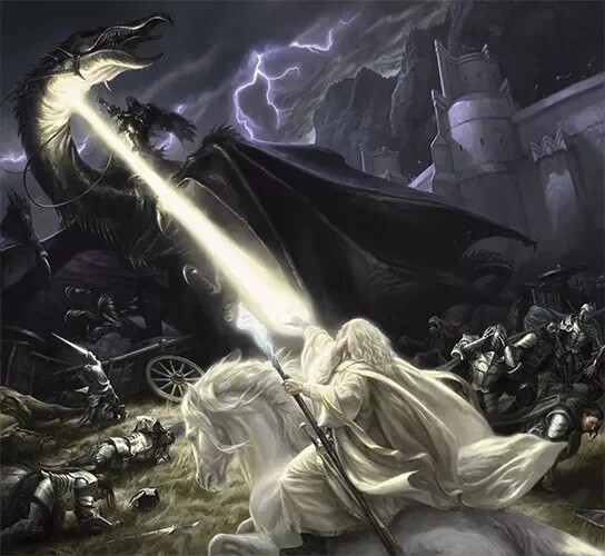 Karetní hra Magic: The Gathering UB - LotR: TotME - Gandalf in the Pelennor Fields_1340193954