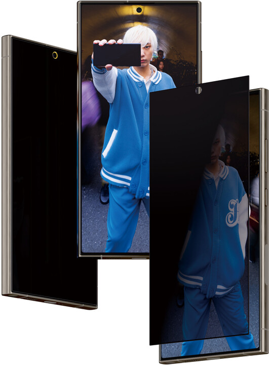 PanzerGlass ochranné sklo Privacy pro Samsung Galaxy S24 Ultra, s instalačním rámečkem_1357375480