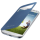 Samsung flipové pouzdro S-view EF-CI950BL pro Galaxy S4, modrá