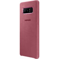 Samsung ochranný kryt z kůže Alcantara pro Note 8, růžová_816534793