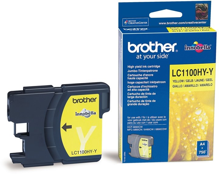 Brother LC-1100HYY, yellow