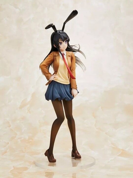 Figurka Rascal Does Not Dream of Bunny Girl Senpai - Mai Sakurajima School Uniform Bunny_455913194