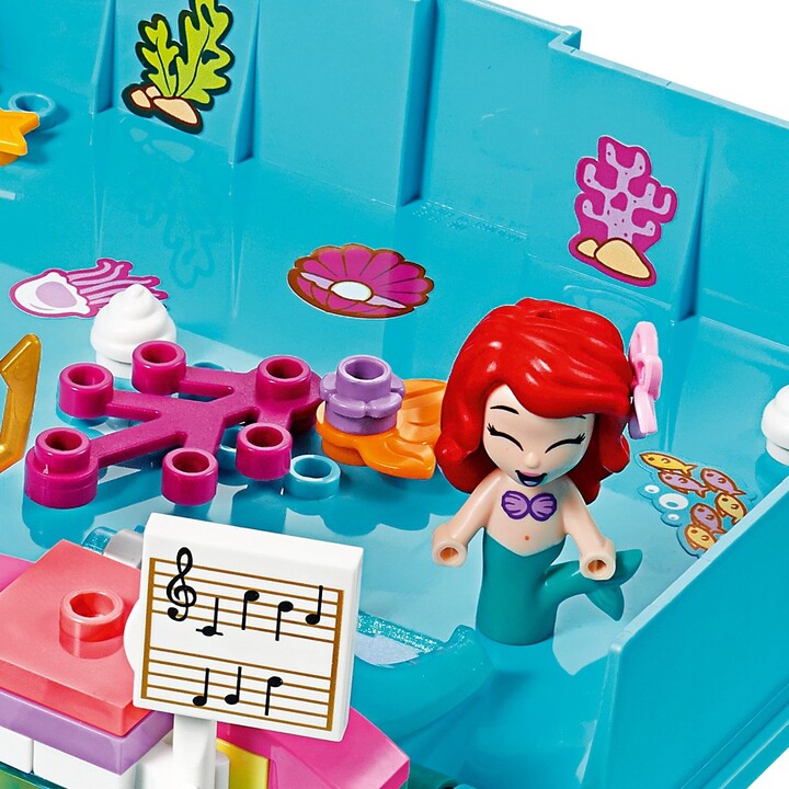 LEGO® Disney Princess 43176 Ariel a její pohádková kniha dobrodružství_2010198511
