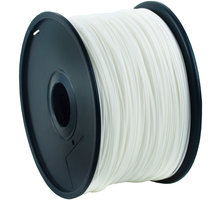 Gembird tisková struna (filament), PLA, 1,75mm, 1kg, bílá_1290190893