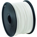 Gembird tisková struna (filament), PLA, 1,75mm, 1kg, bílá
