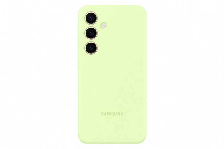 Samsung silikonový zadní kryt pro Galaxy S24, světle zelená_1431213024