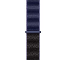 Apple řemínek pro Watch Series 5, 40mm provlékací sportovní, půlnočně modrá_1308468790