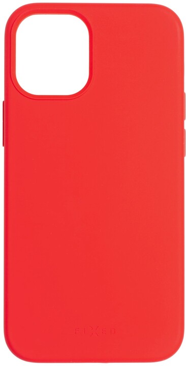 FIXED silikonový kryt Flow pro Apple iPhone 12 mini, červená_445269038