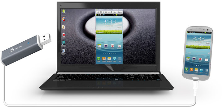 J5CREATE Android Mirror Control JUC600_651430001