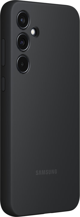 Samsung silikonový zadní kryt pro Galaxy A55 5G, černá_1277449871
