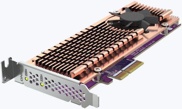 QNAP QM2-2P-344A - pro disky 2x SSD M.2 22110/2280 PCIe, (Gen3 x4)_1716440733