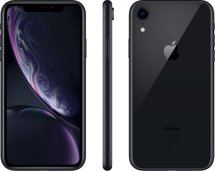 Apple iPhone Xr, 128GB, Black_1338735835