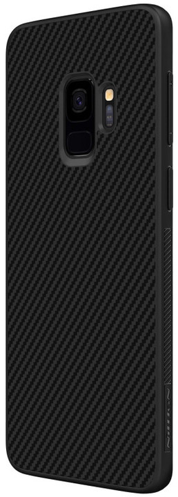 Nillkin Synthetic Fiber ochranný zadní kryt pro Samsung G960 Galaxy S9, Carbon Black_1306431023
