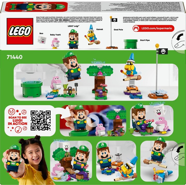 LEGO® Super Mario™ 71440 Interaktivní LEGO® Luigi™ a dobrodružství_1047490301