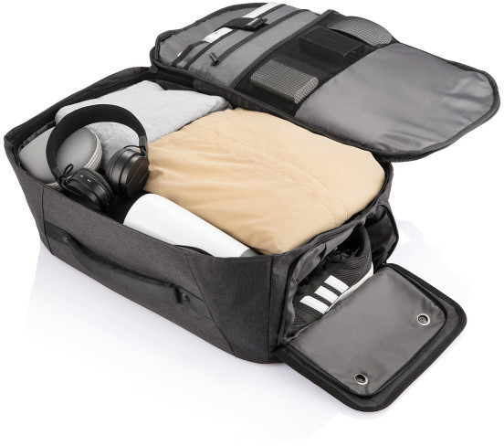 XD Design cestovní bezpečnostní batoh/taška Bobby Duffle 30L, černá_1656796000