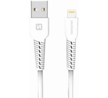 SWISSTEN datový kabel USB/Lightning, 1m, bílá
