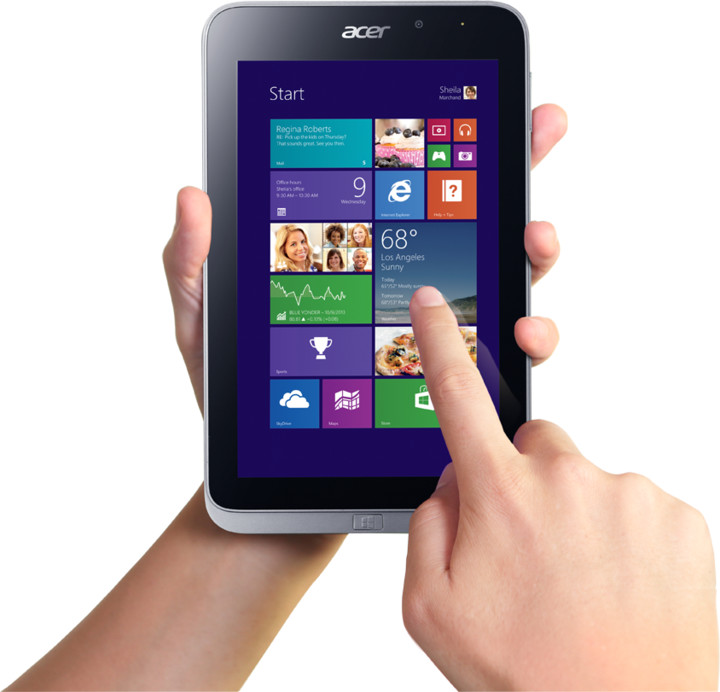 Acer Iconia Tab W4-820, 64GB, šedá_702075636